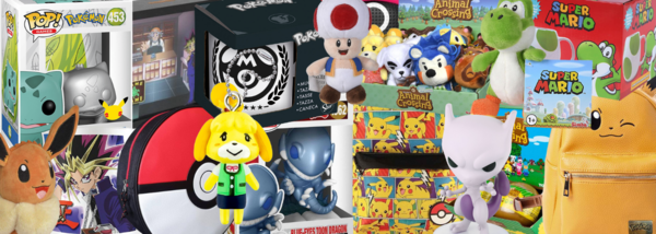 Pokemon - Yugioh - Nintendo Merchandise