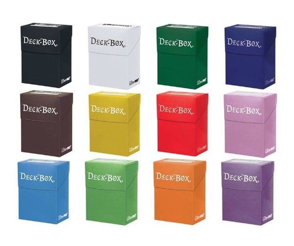 Ultra-Pro Solid Deck-Box verschiedene Farben