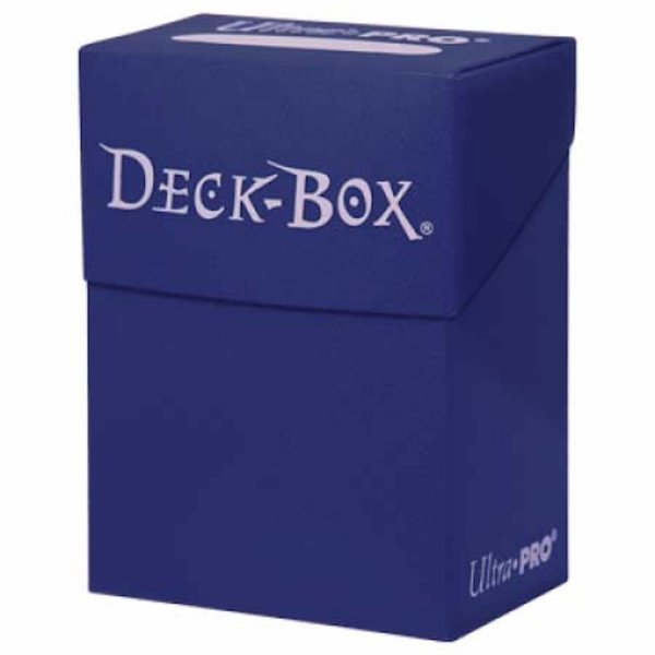 Ultra-Pro Solid Deckbox Blau