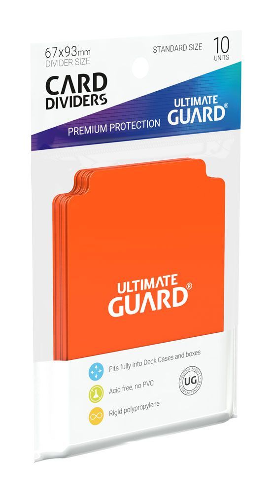 Ultimate Guard Kartentrenner Standardgröße Orange (10)
