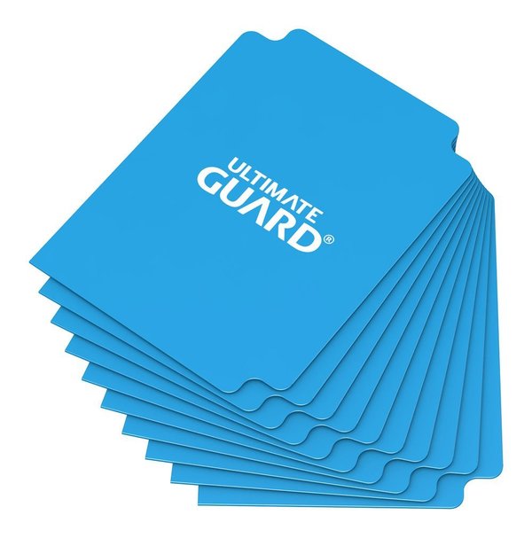10 Kartentrenner Standardgröße - Hellblau