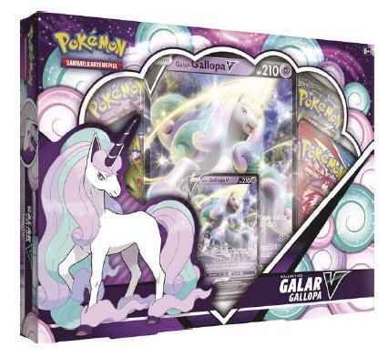 Pokémon Galar-Gallopa V Box *Deutsche Version*