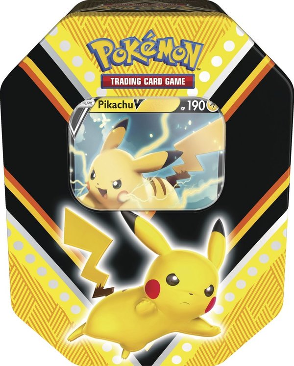 Pokemon Pikachu-V Herbst Tin Box *Deutsche Version*