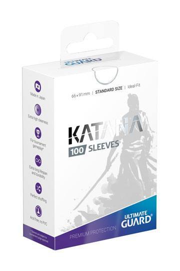 Ultimate Guard 100 Katana Sleeves Standardgröße - Weiß