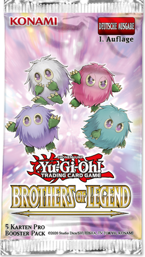 Yu-Gi-Oh! Brothers of Legend Booster *Deutsche Version* 1. Auflage