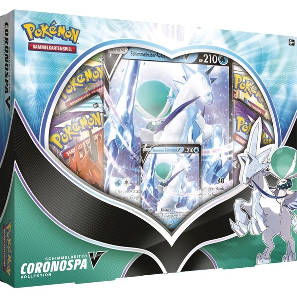 Pokémon Coronospa-V Box Schimmelreiter & Rappenreiter *Deutsche Version*