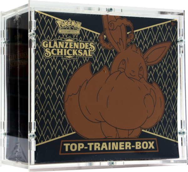 Pokemon Acryl Case - Schutzbox für eine Pokemon Top-Trainer-Box