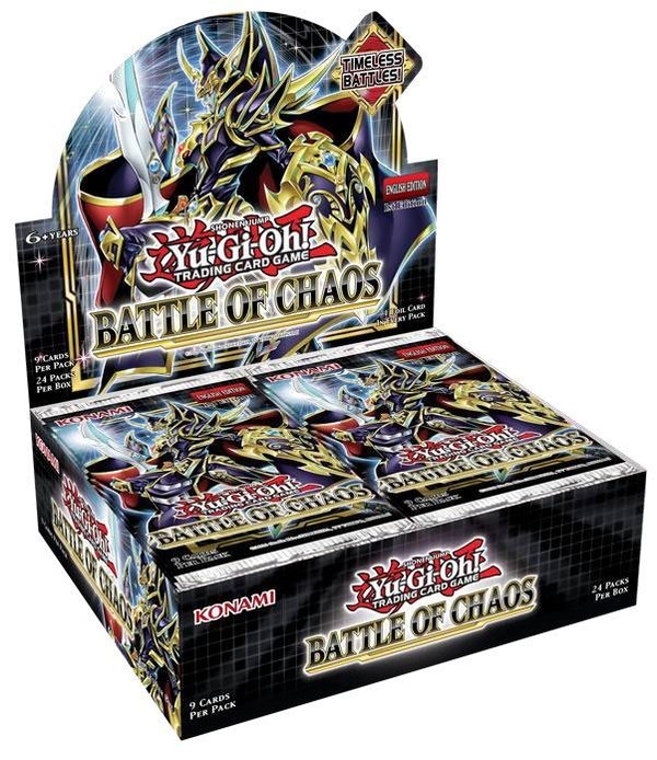 Yu-Gi-Oh! Battle of Chaos Booster Display (24) *Englische Version* 1.Auflage (VORVERKAUF)