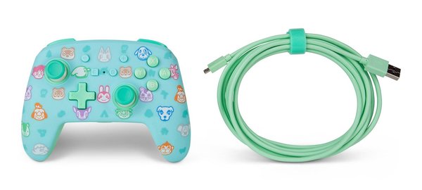 PowerA Enhanced kabelgebundener Controller für Nintendo Switch Animal Crossing