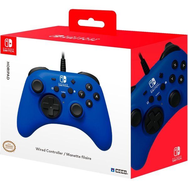 Hori Horipad blau, Nintendo Switch & PC Controller