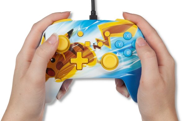 PowerA Enhanced kabelgebundener Controller für Nintendo Switch Pikachu Charge