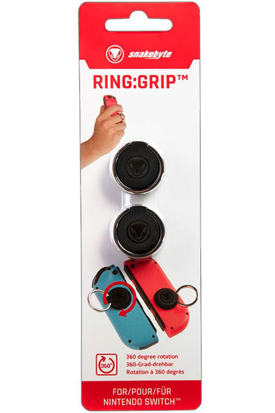 Snakebyte RING:GRIP - Fingerhalterungen für Nintendo Switch Joy-Con Controller