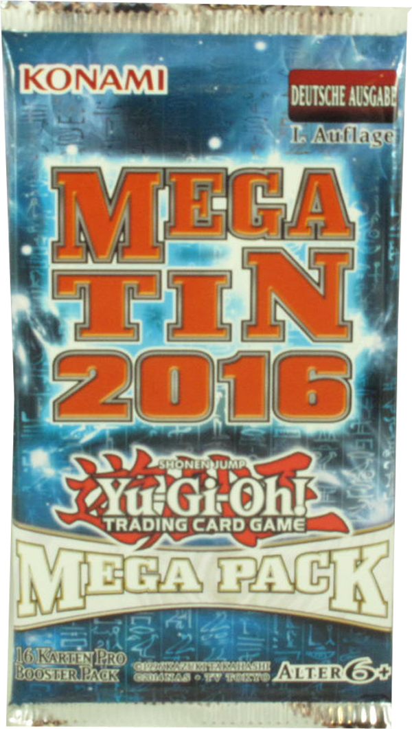 Yu-Gi-Oh! Mega Tin Pack 2016 Booster