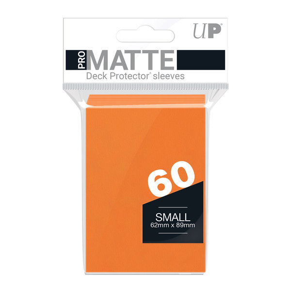 60 Small Ultra Pro Pro-Matte Hüllen - Orange
