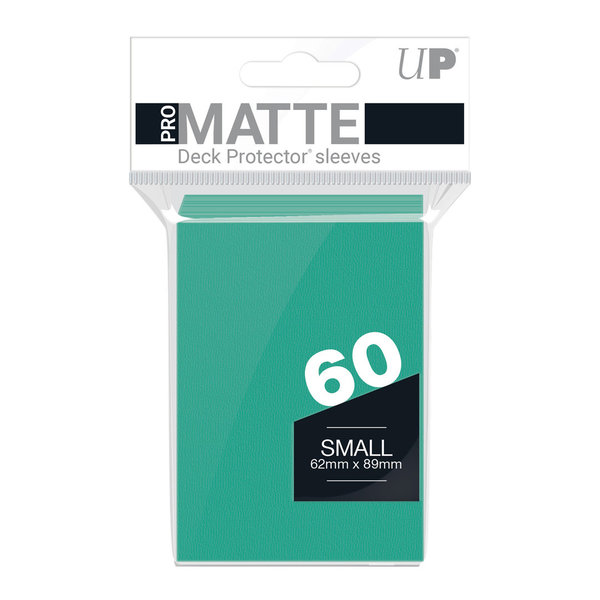 60 Small Ultra Pro Pro-Matte Hüllen - Aqua