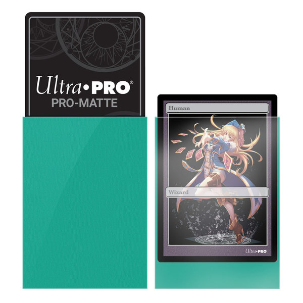 Ultra Pro - 60 Pro Matte Deck Protector Small Sleeves - Aqua