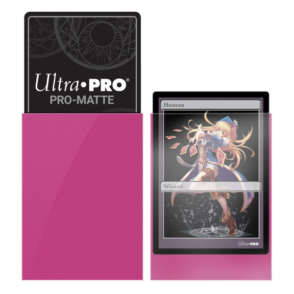 Ultra Pro - Pro Matte Deck Protector sleeves bright pink (60)