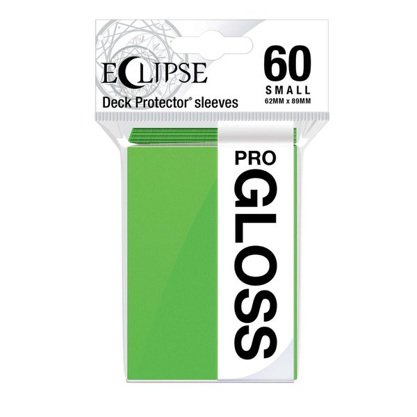 Ultra Pro Eclipse Gloss Small Sleeves: Lime Green (60)