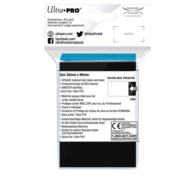 Ultra Pro - 60 Eclipse Gloss Small Sleeves - Sky Blue