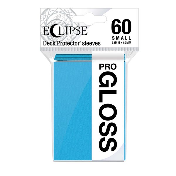 Ultra Pro Eclipse Gloss Small Sleeves: Sky Blue (60)