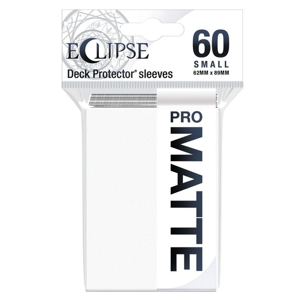 Ultra Pro Eclipse Matte Small Sleeves: Arctic White (60)