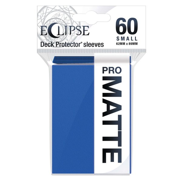 Ultra Pro Eclipse Matte Small Sleeves: Pacific Blue (60)