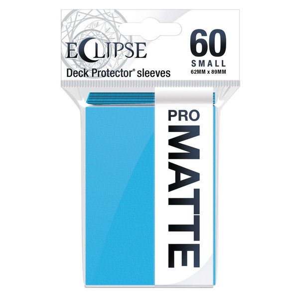 Ultra Pro Eclipse Matte Small Sleeves: Sky Blue (60)