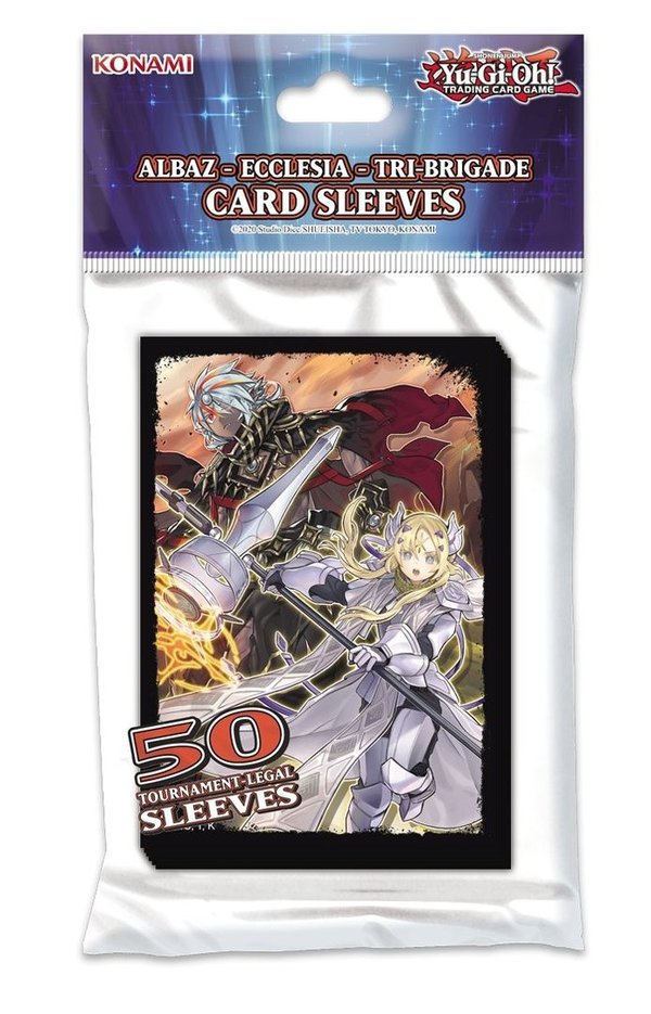 Yu-Gi-Oh! Trading Card Game - Albaz Ecclesia - Tri-Brigade Card Sleeves (50 Sleeves) (VORVERKAUF)