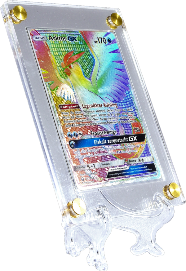 Cardloader Acryl Case für eine Pokemon  Einzelkarte
