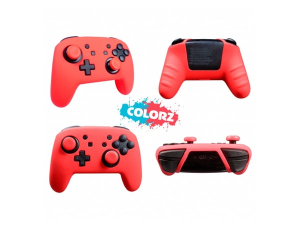 Subsonic Nintendo Switch Custom Kit COLORZ Rot