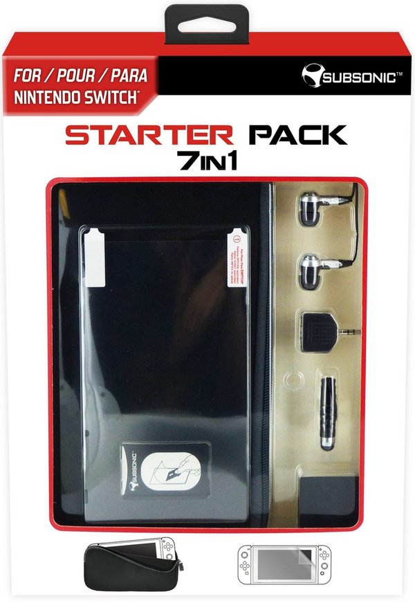 Subsonic Nintendo Switch Starter Pack 7-1