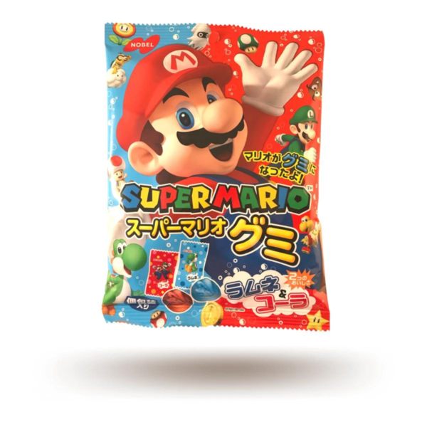 Super Mario Cola & Ramune Candy Gummies Japan