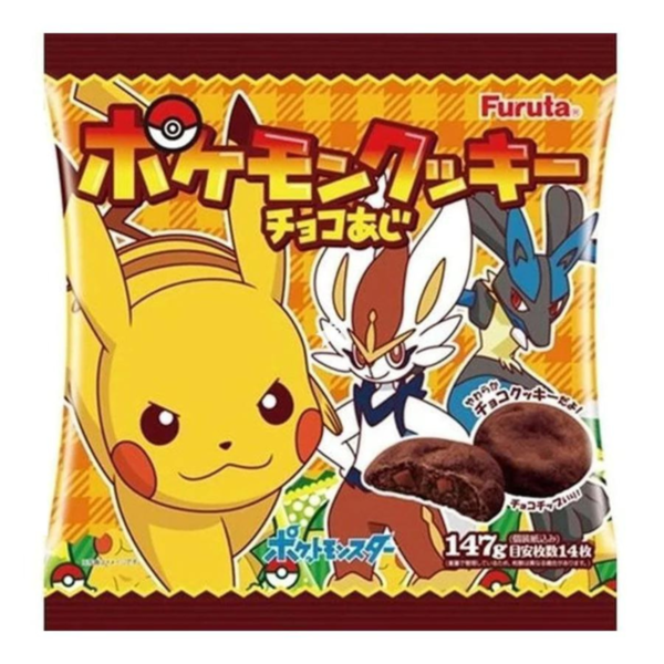 Furuta Pokemon Cookies Chocolate XXL Japan
