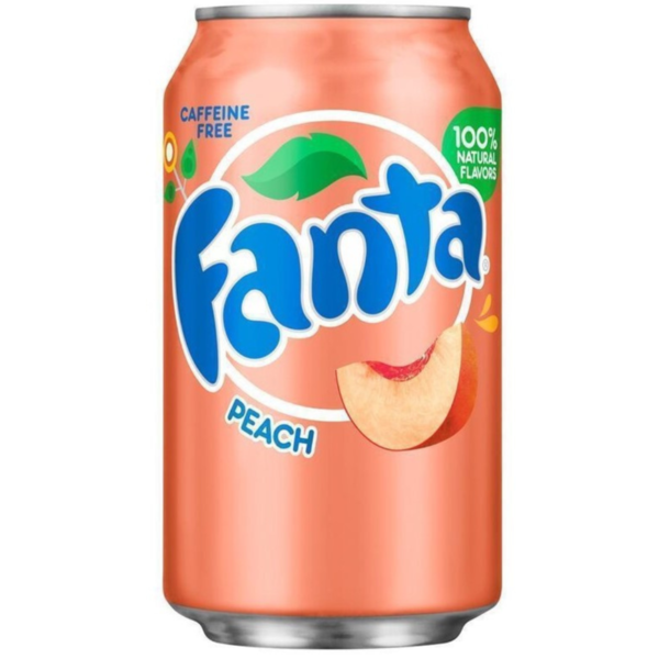 Fanta Peach - 355 ml Dose - Inkl. Pfand