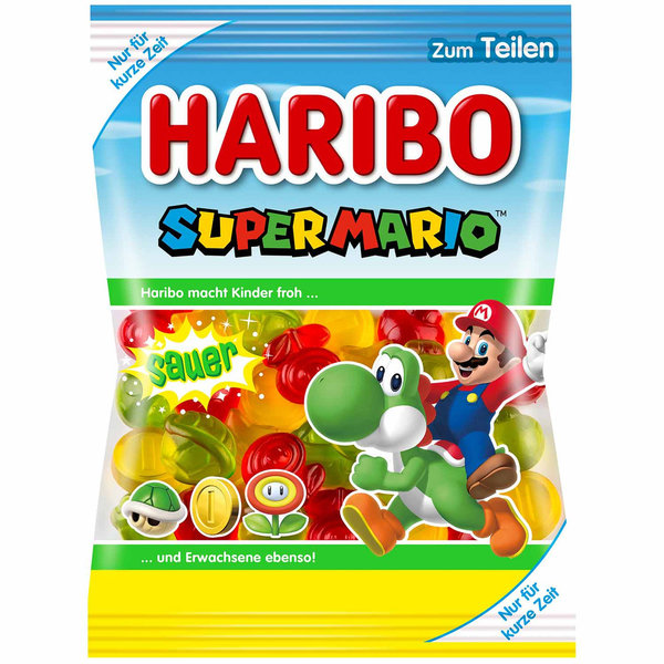 Haribo Super Mario Sauer 175g