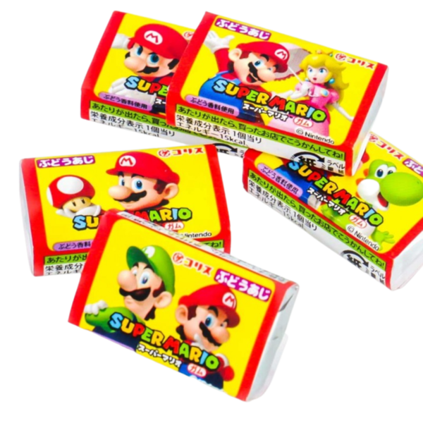 Super Mario - Mini Chewing Gum - Japan - einzeln