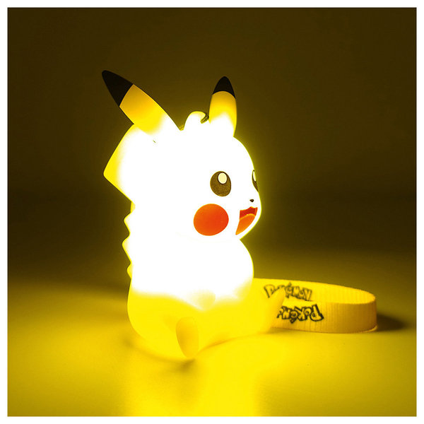 Pokemon Leuchtendes Pikachu 9 cm + Handschlaufe