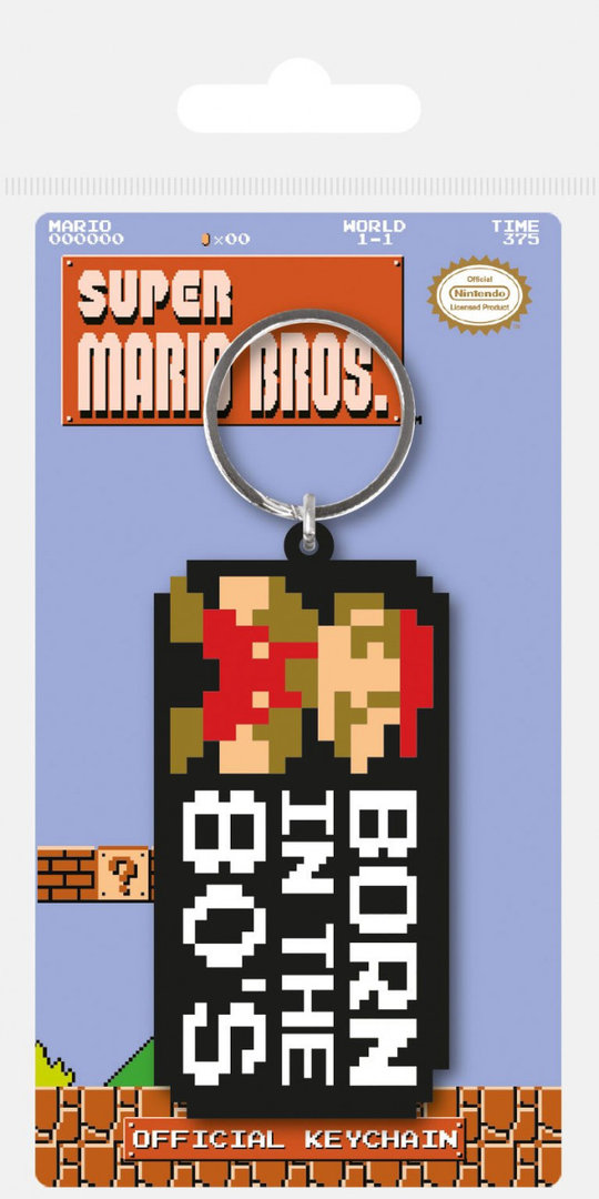 Super Mario Bros. Schlüsselanhänger (geboren in den 80er Jahren)