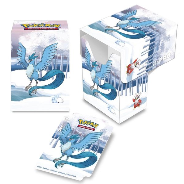 Pokemon Ultra-Pro Arktos Gallery Series Frosted Forest Full View Deck Box