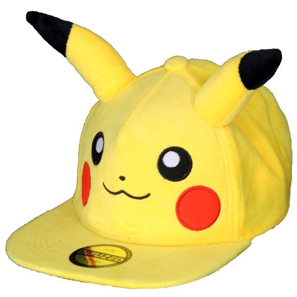 Pokémon - Pikachu Plüsch Snapback