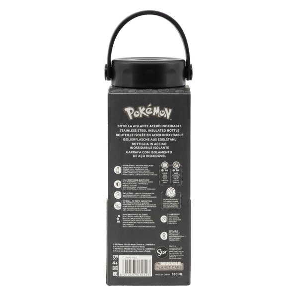 Pokemon Isolierflasche aus Edelstahl (530ml)