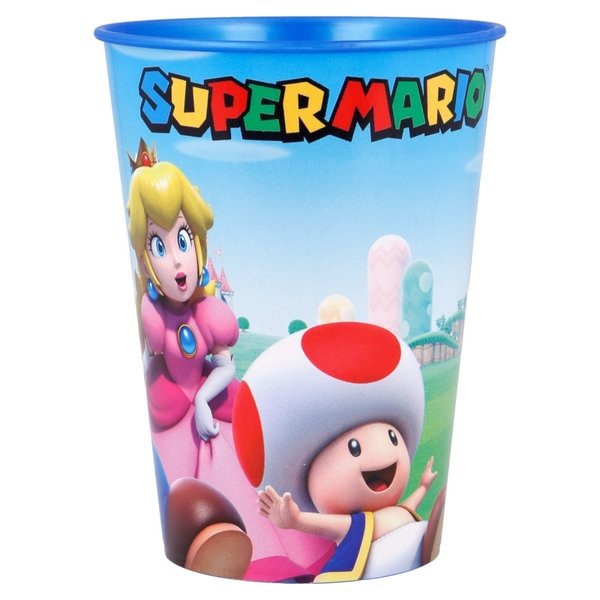 Super Mario Kinder Becher - Trinkbecher 260 ml