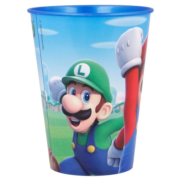Super Mario Kinder Becher - Trinkbecher 260 ml