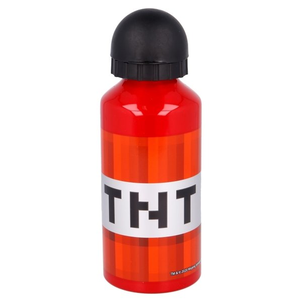 Minecraft TNT Aluminium Flasche 400 ml