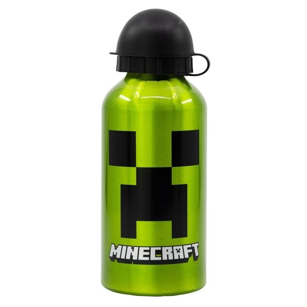 Minecraft Creeper Aluminium Flasche 400 ml