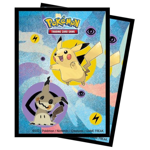 Pokemon Ultra Pro 65 Pikachu & Mimigma Kartenhüllen