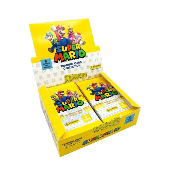 Super Mario Trading Cards - Box mit 18 Tüten