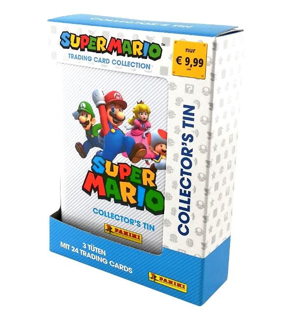 Super Mario Trading Cards - Pocket Tin in weiß
