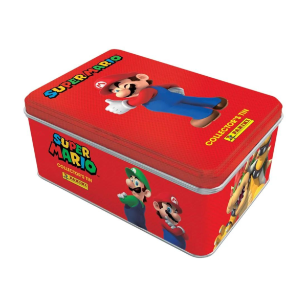 Super Mario Trading Cards - Collector's Tin in rot