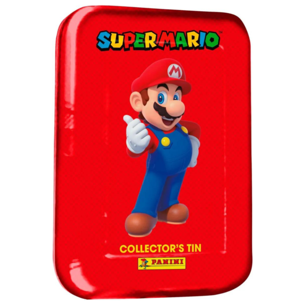 Super Mario Trading Cards - Pocket Tin in rot